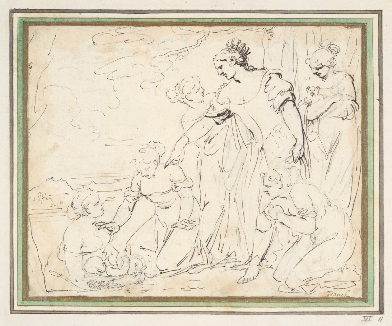 The Finding of Moses by Unknown