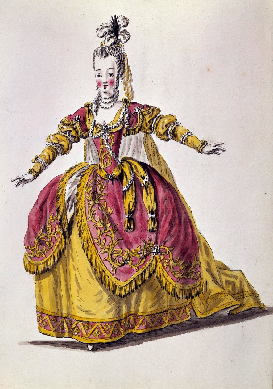 18th Century Theatre Costume by Unknown artist