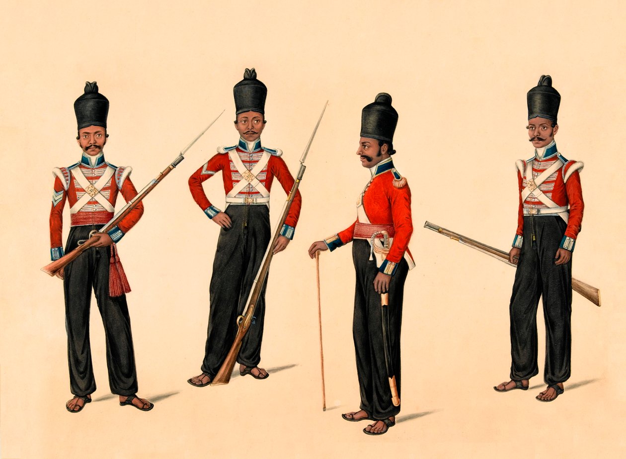 40th Madras Native Infantry by Unknown