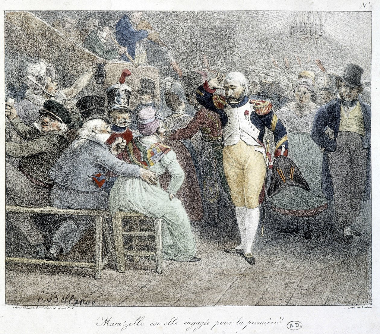 A military invites a woman for a dance at a dance: Is Mam