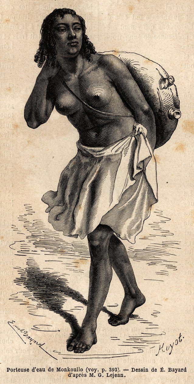 A Water Carrier from Monkoullo by Unknown artist