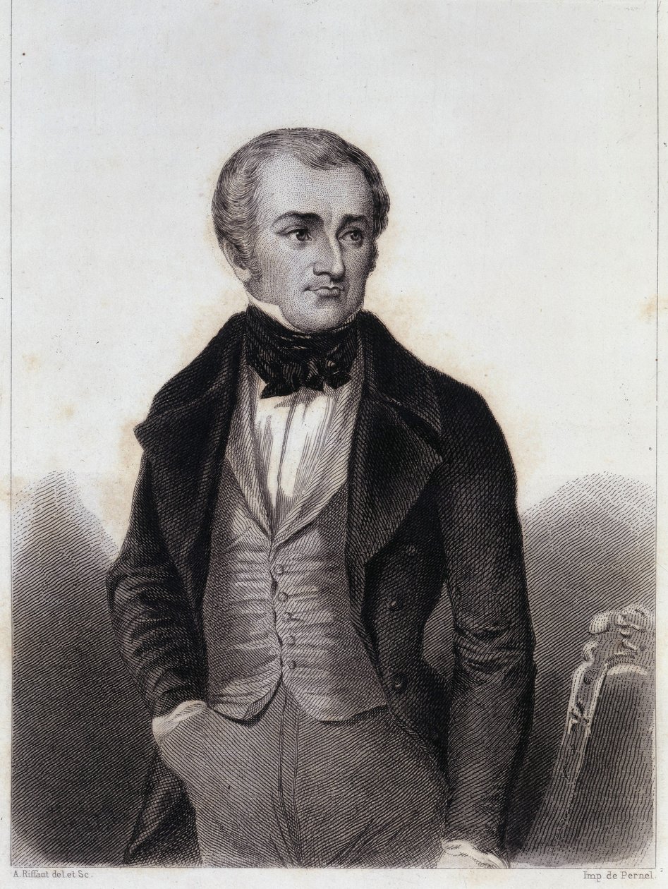Adolphe Thiers (1797-1877) - engraving in Histoire de la vie politique et privée de Louis Philippe by Unknown artist