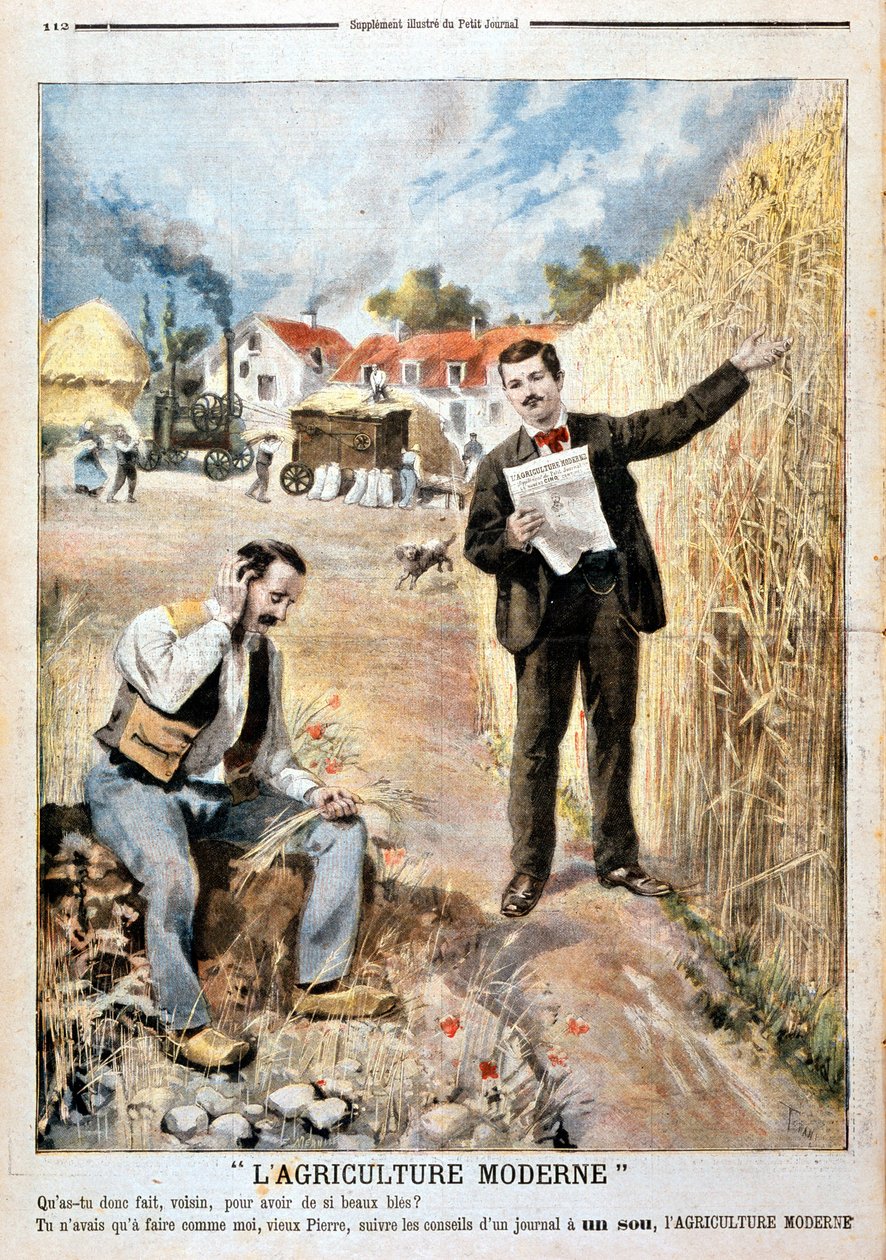 Advertising for the newspaper "L