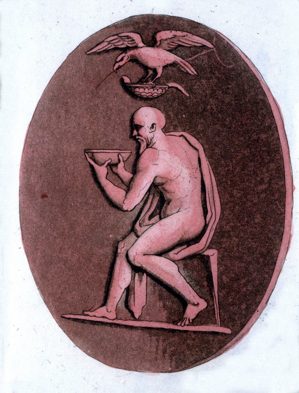 Aeschylus, Greek tragic poet. by Unknown artist