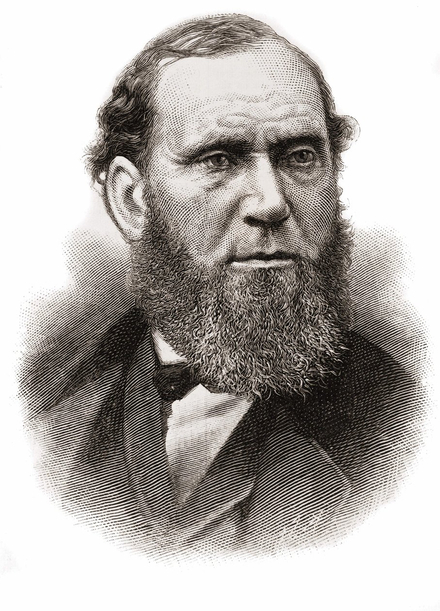 Allan Pinkerton (1819-1884), American detective of Scottish origin by Unknown artist