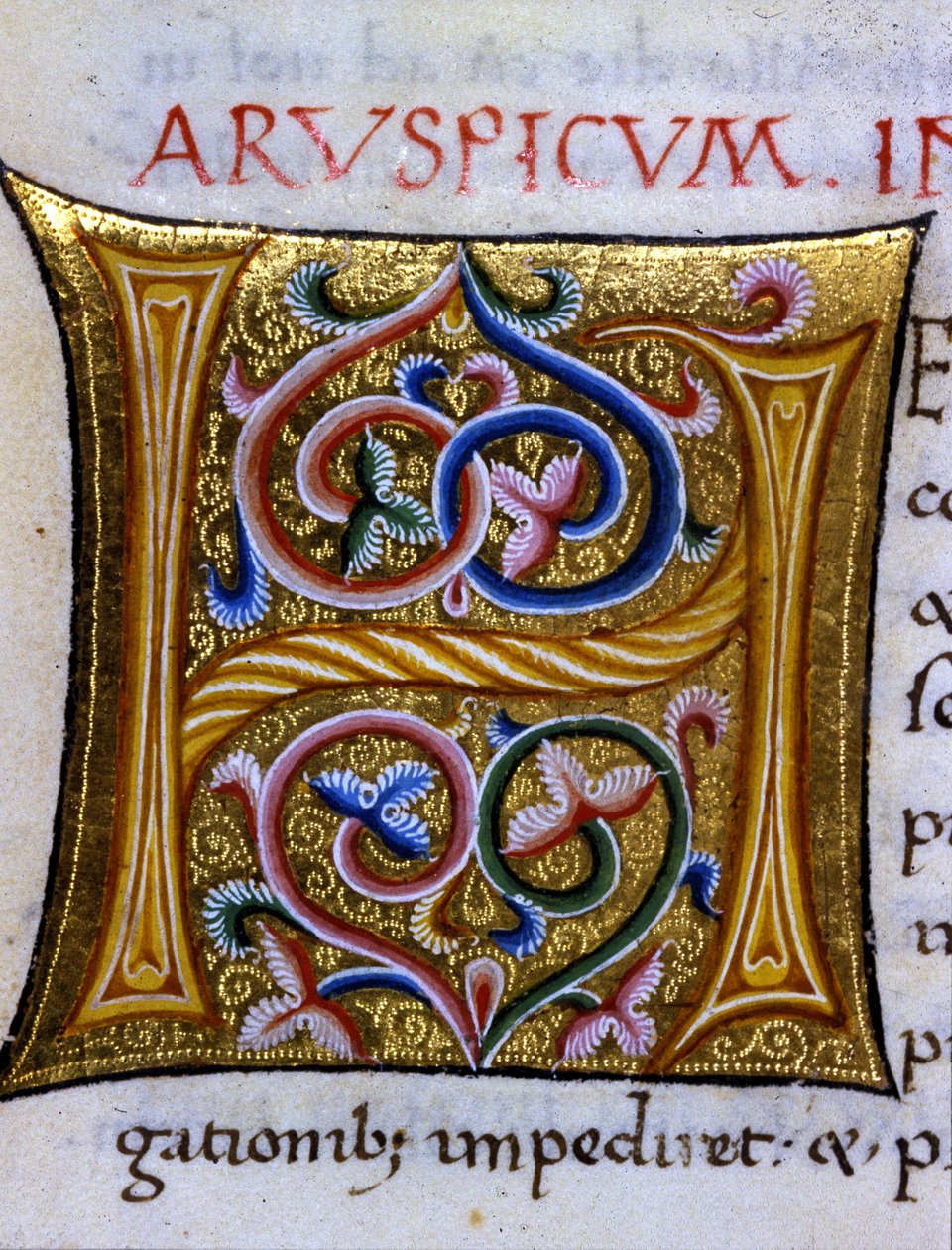 Alphabet: miniaturized letter H by Unknown artist