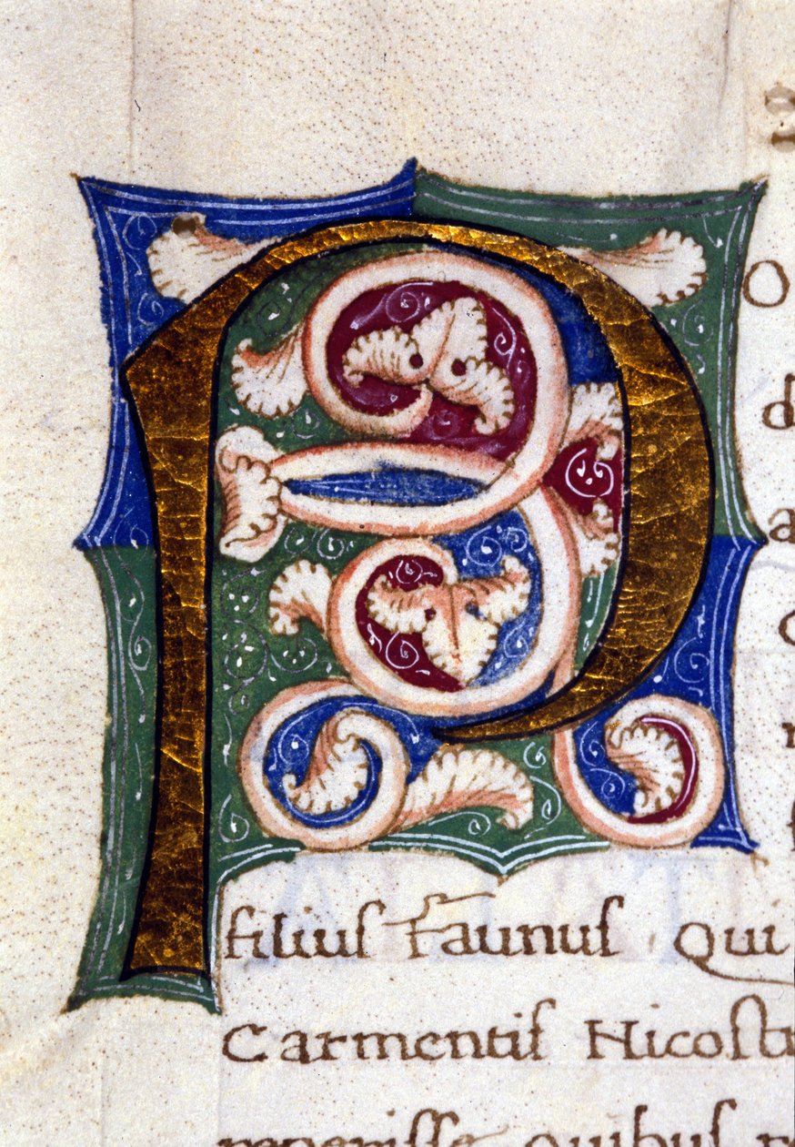 Alphabet: miniaturized letter P by Unknown artist