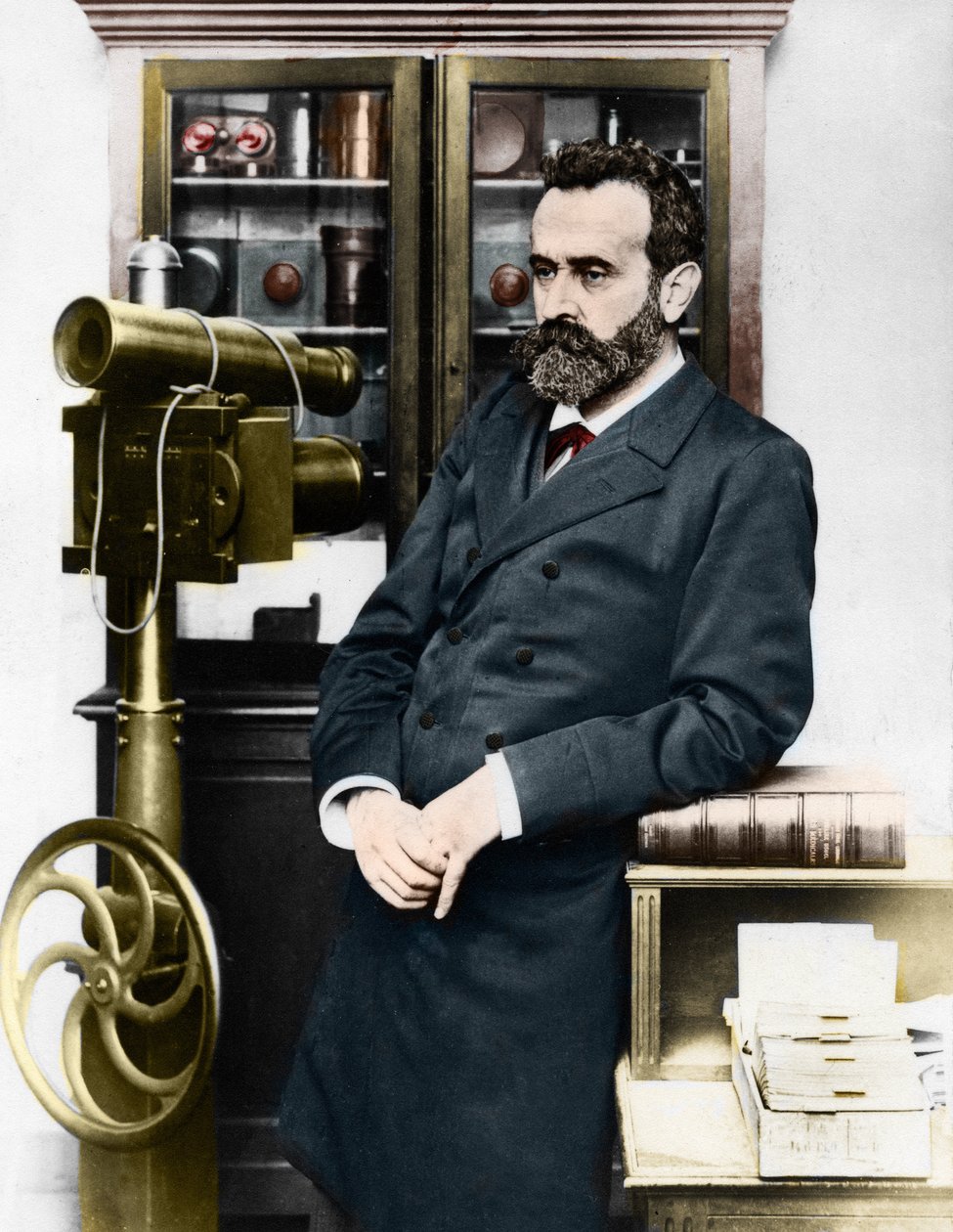 Alphonse Bertillon (1853-1914), French Criminologist Who Created Anthropometry by Unknown artist