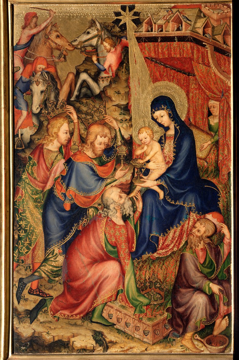 Bargello Altarpiece: Adoration of the Magi by Unknown artist