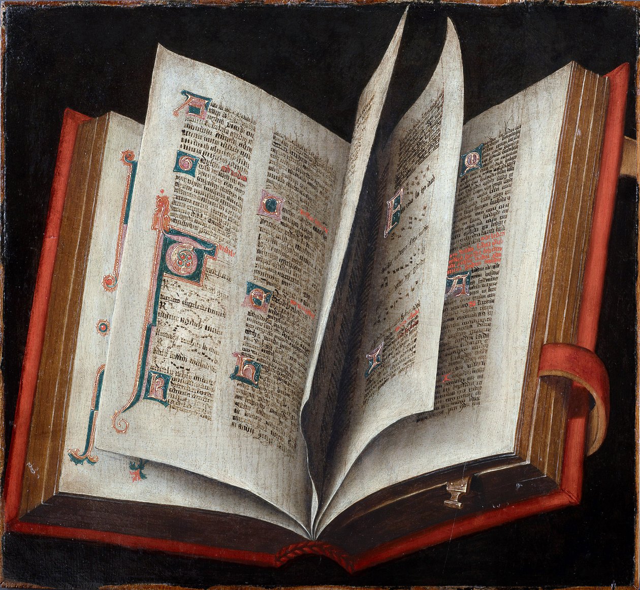 An Opened Liturgical Book by Unknown artist