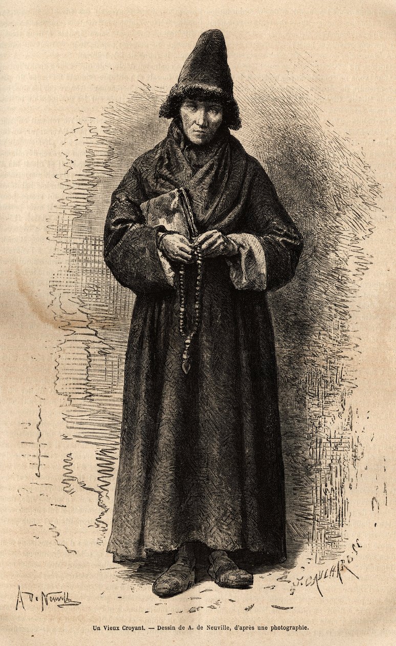 An old believer, belonging to the Russian People