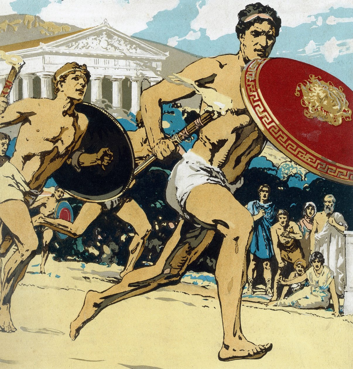 Ancient Olympic Games by Unknown artist