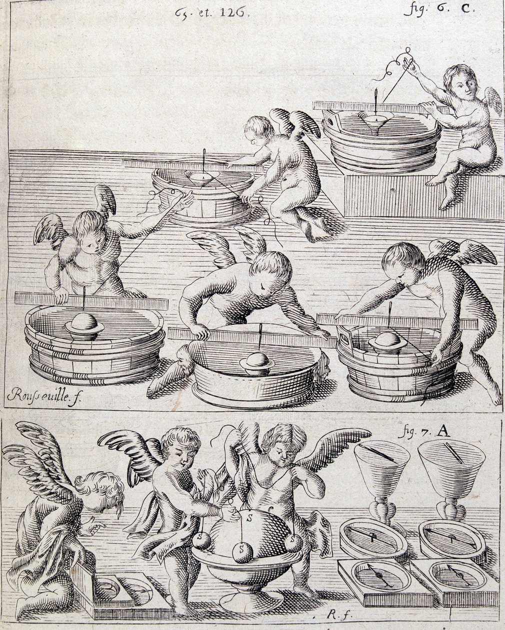 Angelots et comples - in nova demonstratio immobiliitatis terrae petita ex virtute magnetica by Iacobo Grandamico by Unknown artist