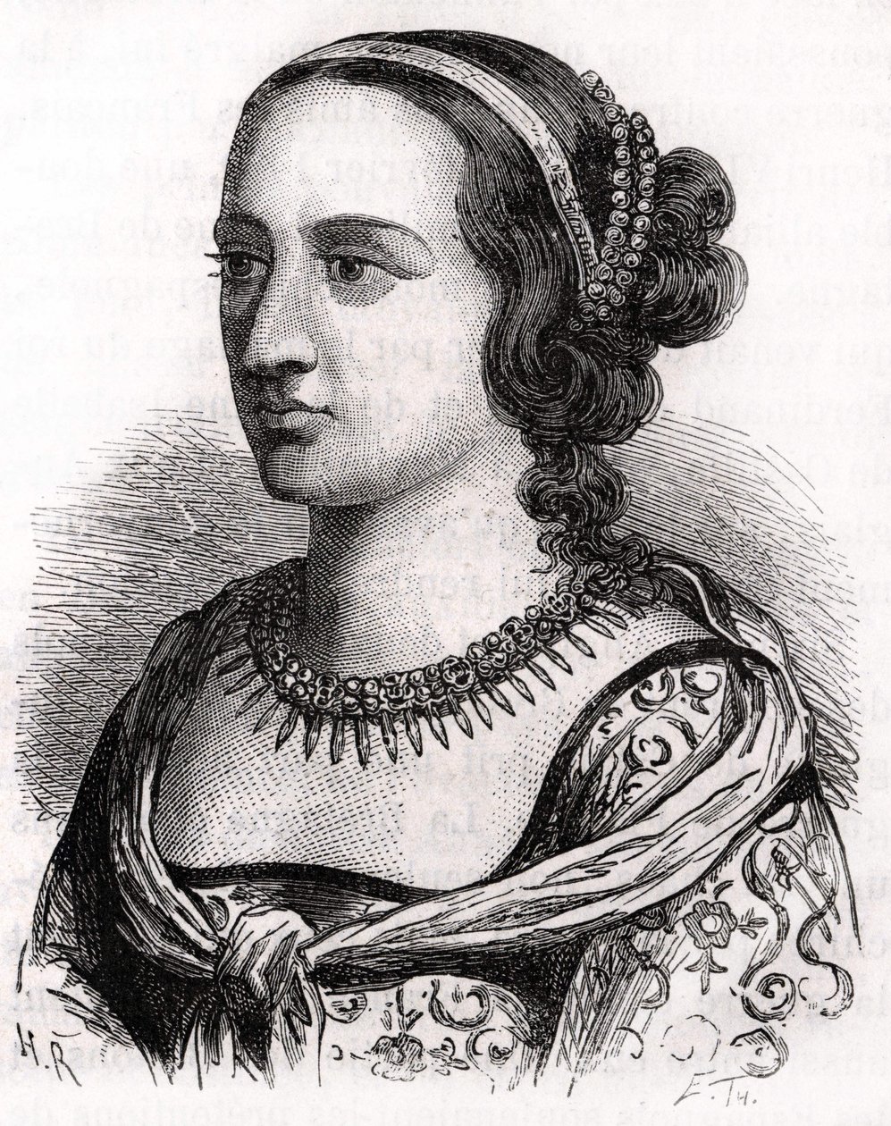 Anne de France, known as the Lady of Beaujeu by Unknown artist