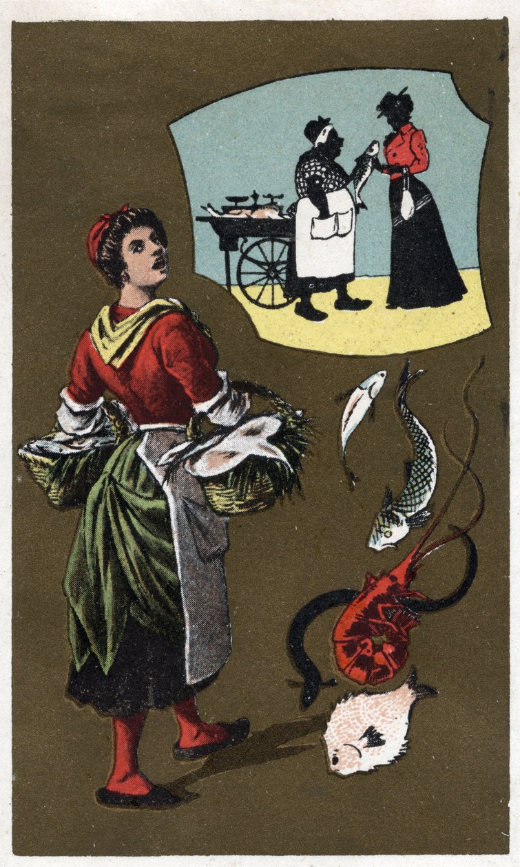 Anonymous chromolithography, late 19th century by Unknown artist
