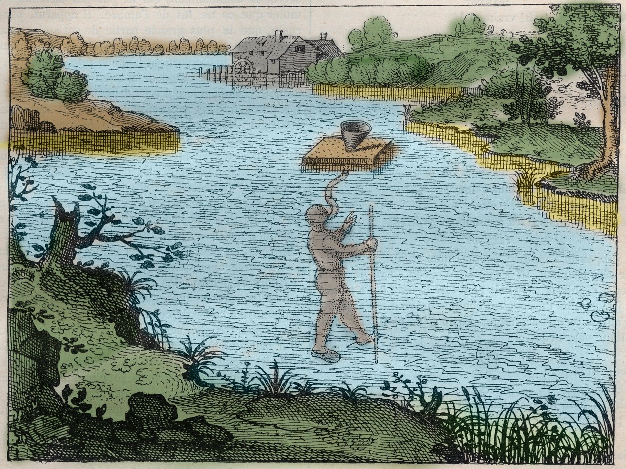 Apparatus to Enable Diver to Breathe Under Water by Unknown artist