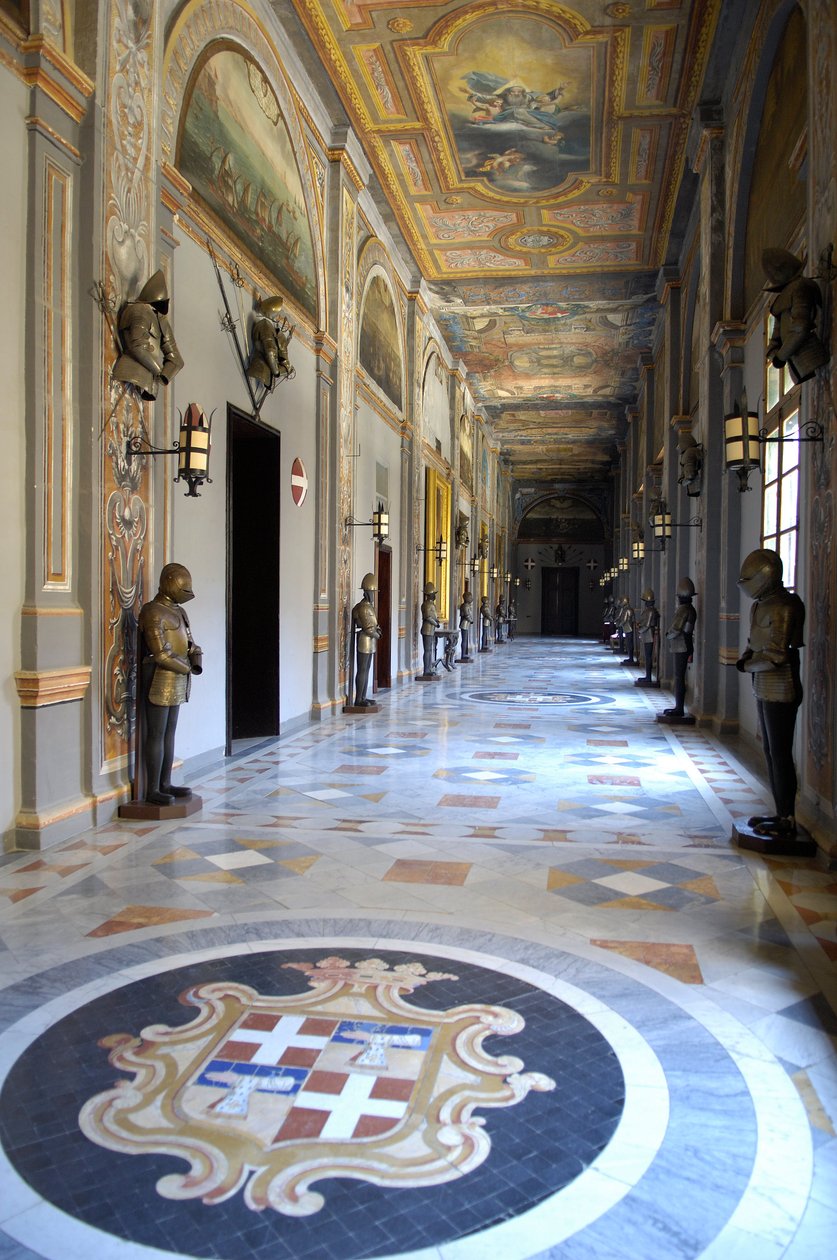 Architecture: view of the Palace of the Grand Masters of the Order of Malta in Valletta, Malta (photo) by Unknown artist