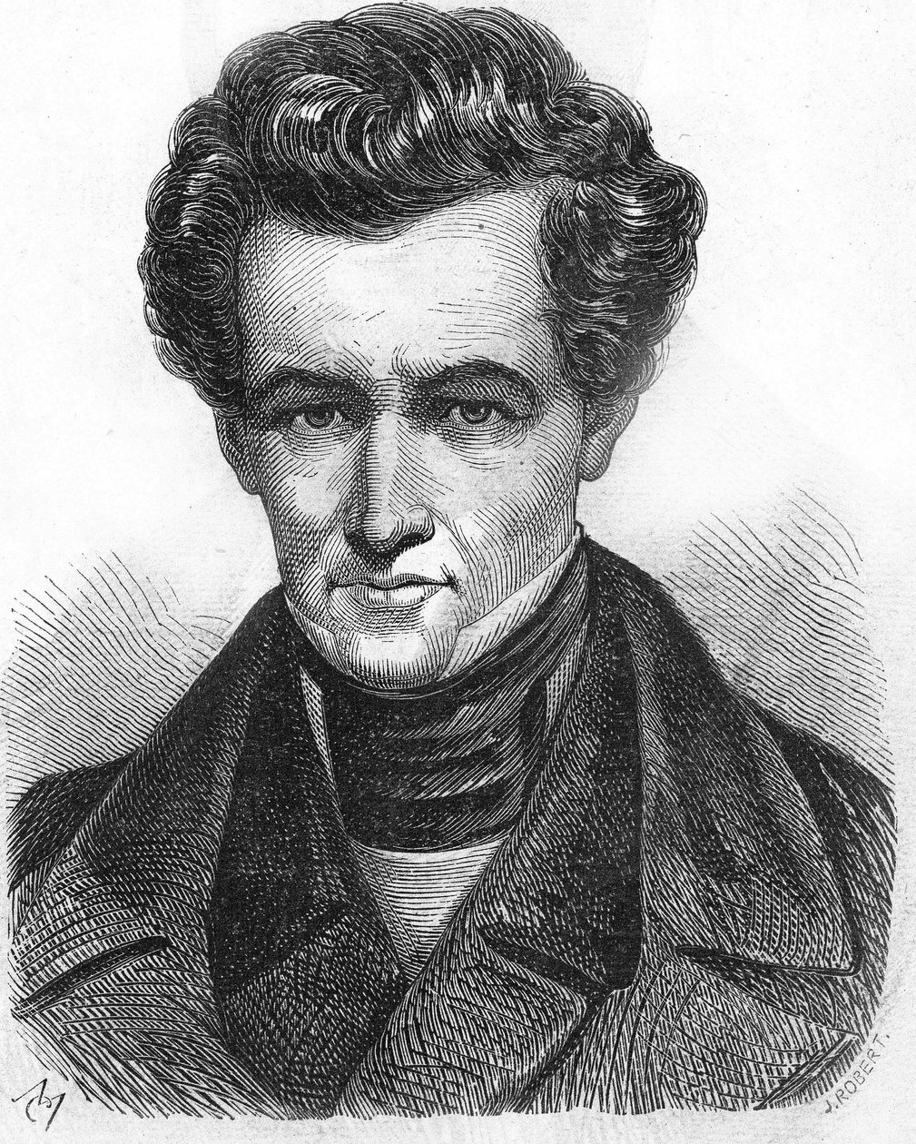 Armand Carrel (1800-1836), French journalist by Unknown artist
