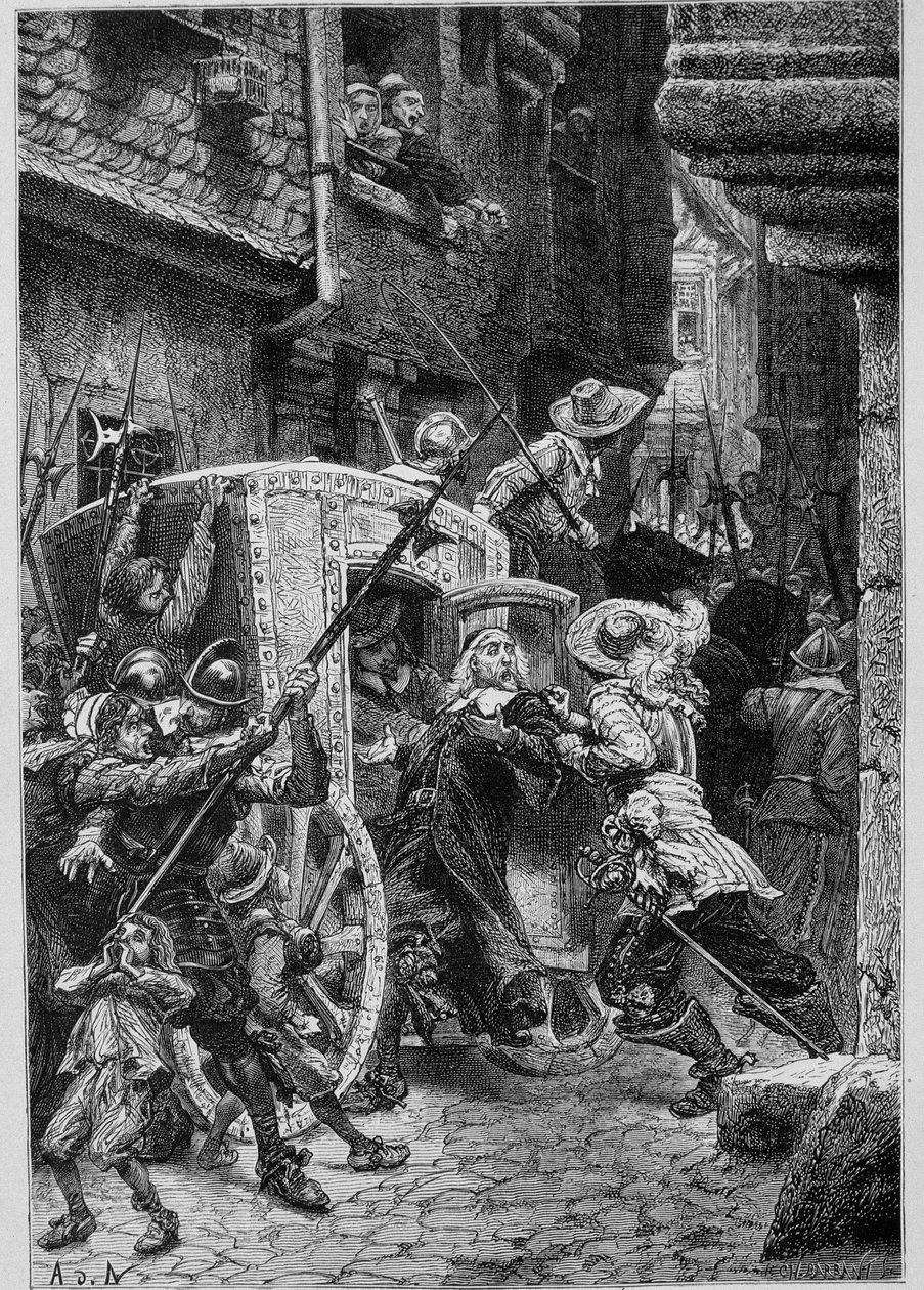 Arrest of Brousel in 