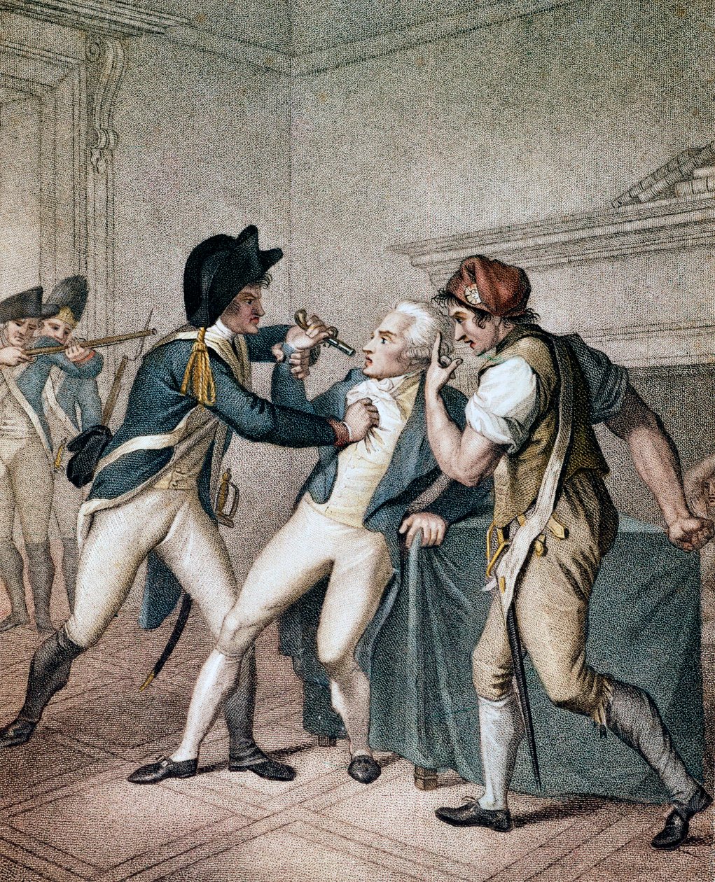 Arrest of Maximilien Robespierre on 27 July 1794 by Unknown artist