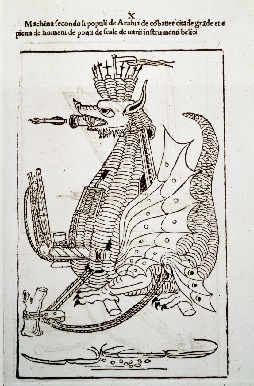 Art of War: Study on Military Machinery by Unknown artist