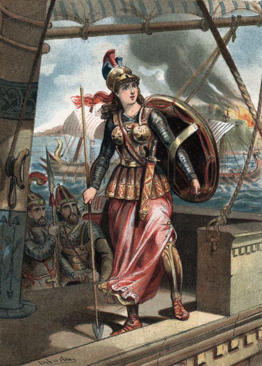 Artemé Iere (V century BC) went to the Battle of Salamine (480), alongside Xerxes I. in 