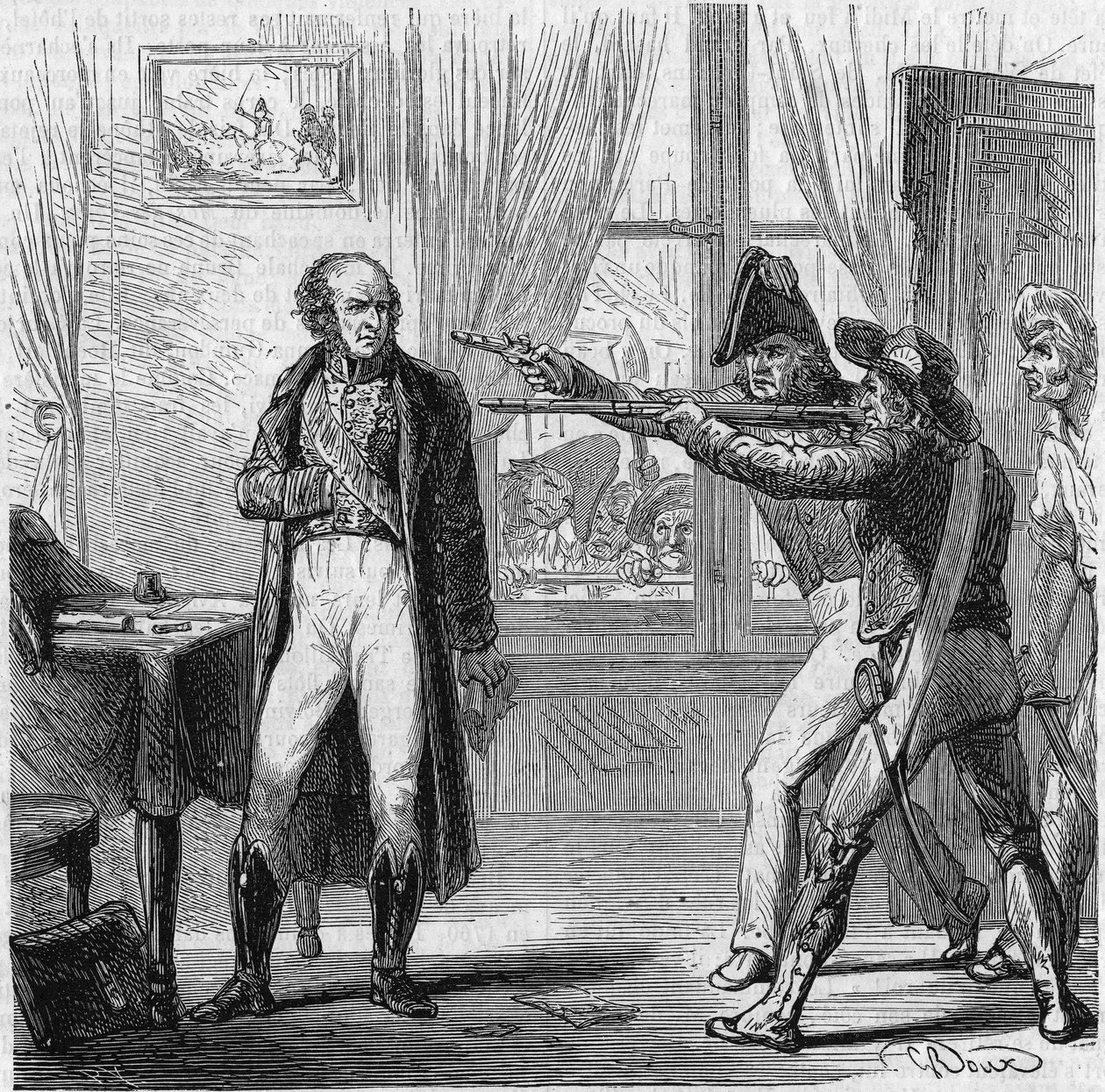 Assassination of Marshal Guillaume Brune in Avignon, August 2 by Unknown artist
