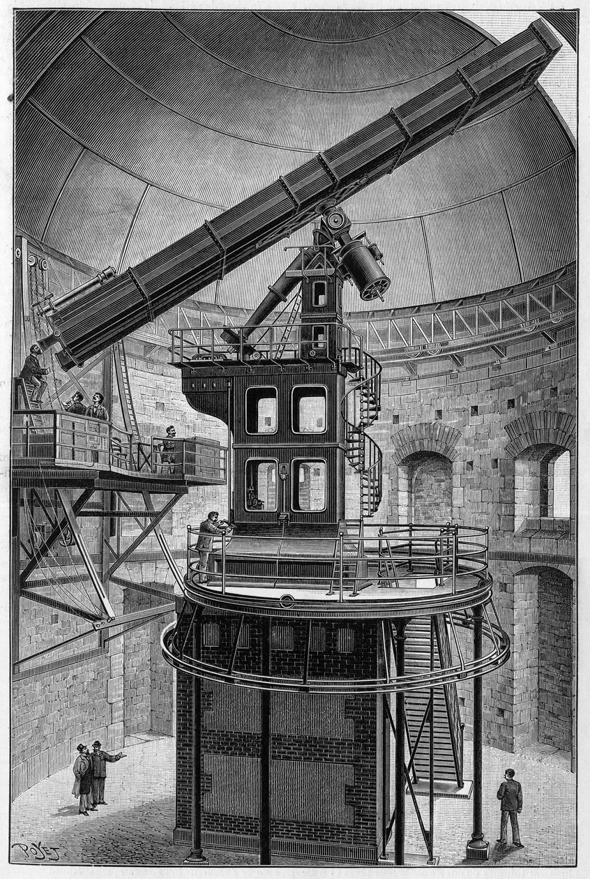 Astronomical Glasses of Mr. Janssen, Member of the Institute, Director of the Observatory for Physical Astronomy in Meudon by Unknown artist