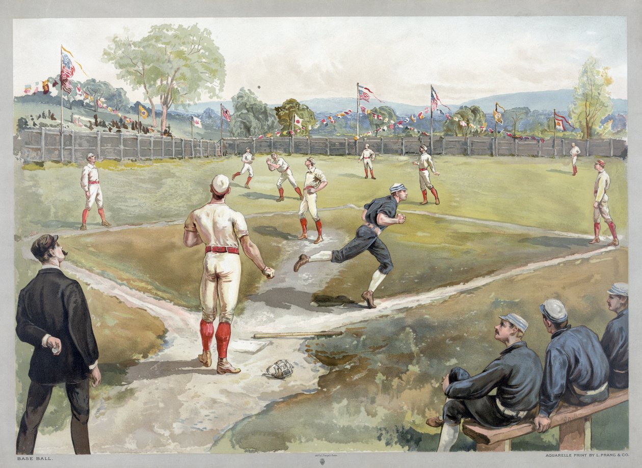 Baseball Game by Unknown artist
