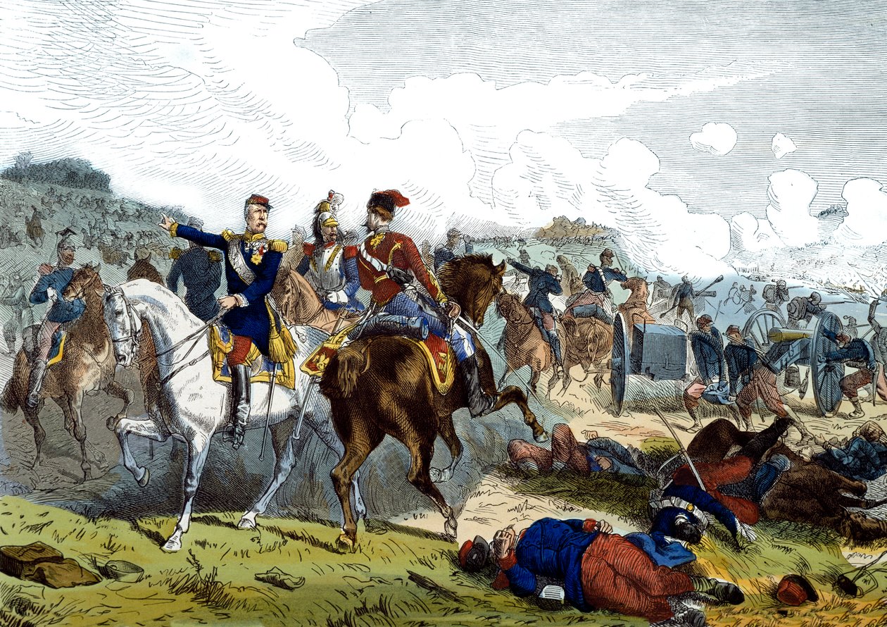 Battle of Reichshoffen or Woerth, August 6 by Unknown artist