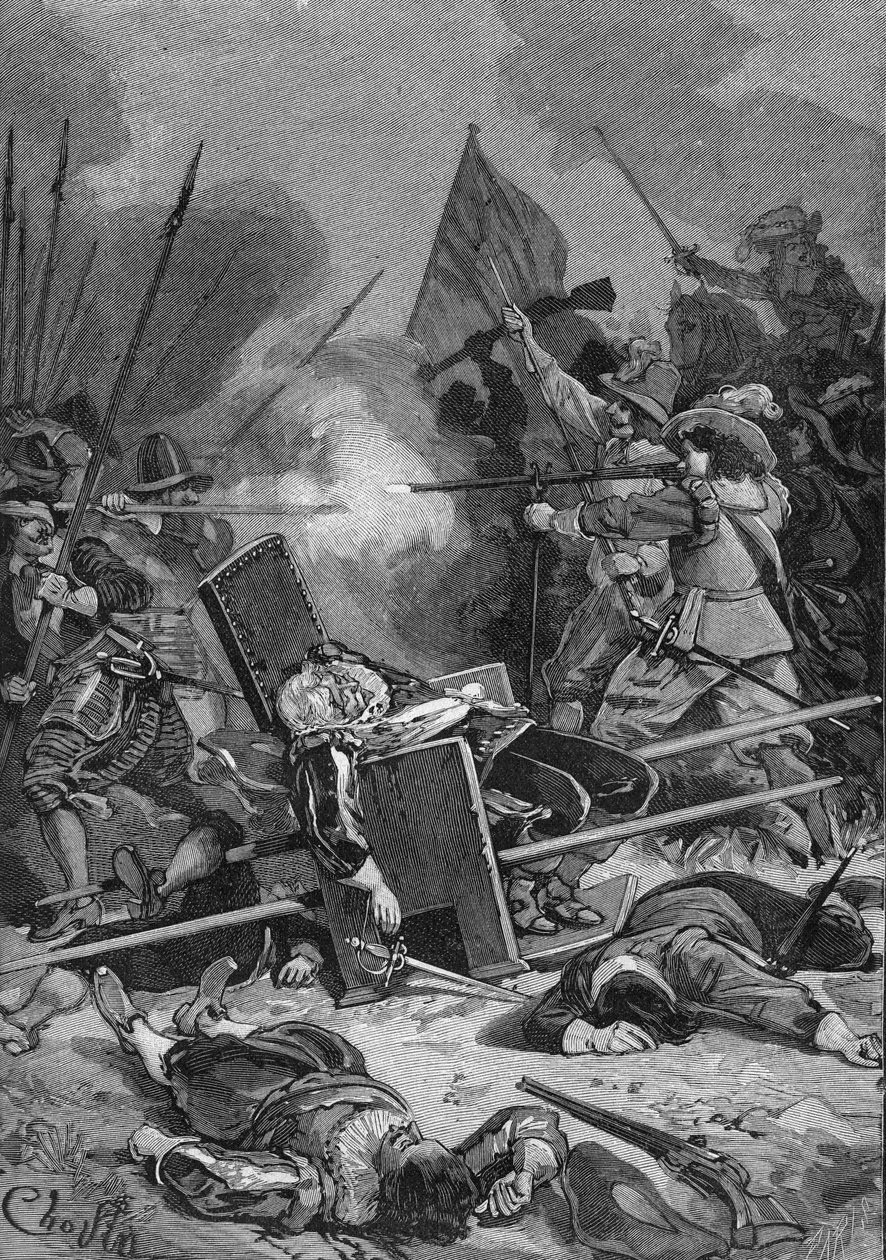 Battle of Rocroy (Rocroi) by Unknown artist