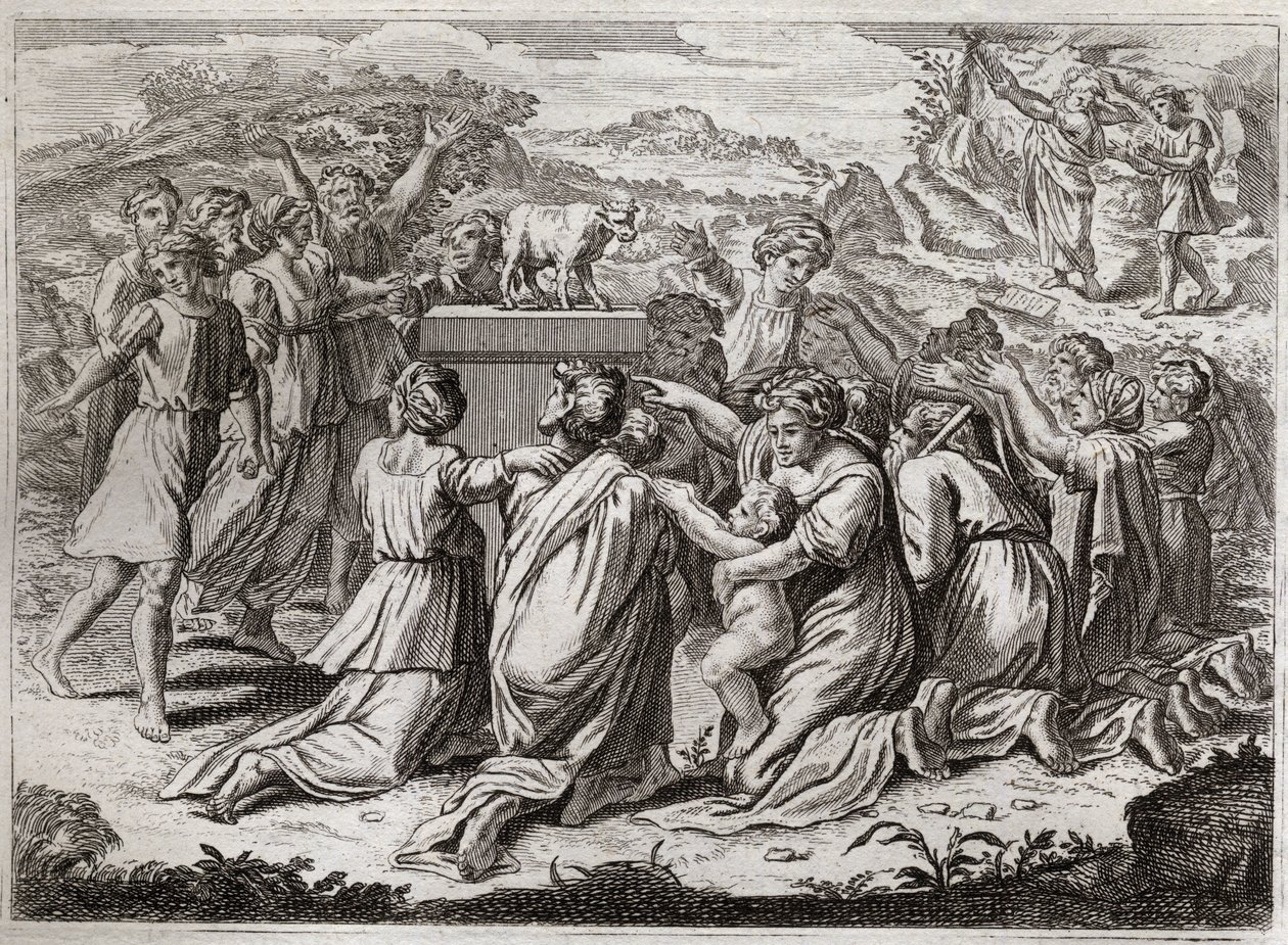 Adoration of the Golden Calf by Unknown artist