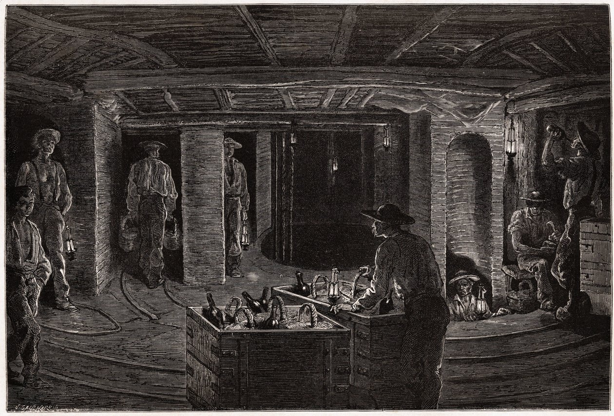 Breakfast in the Mine by Unknown artist