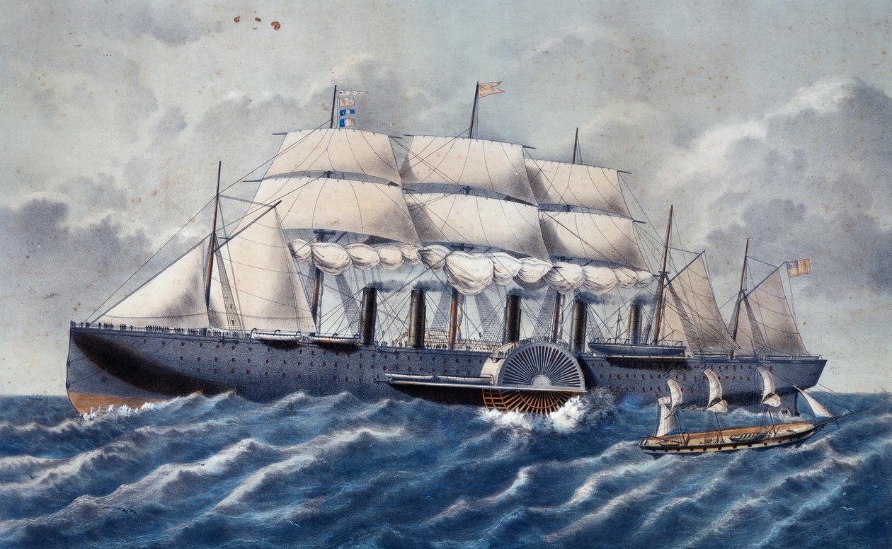 British Steamer Great Eastern by Unknown artist