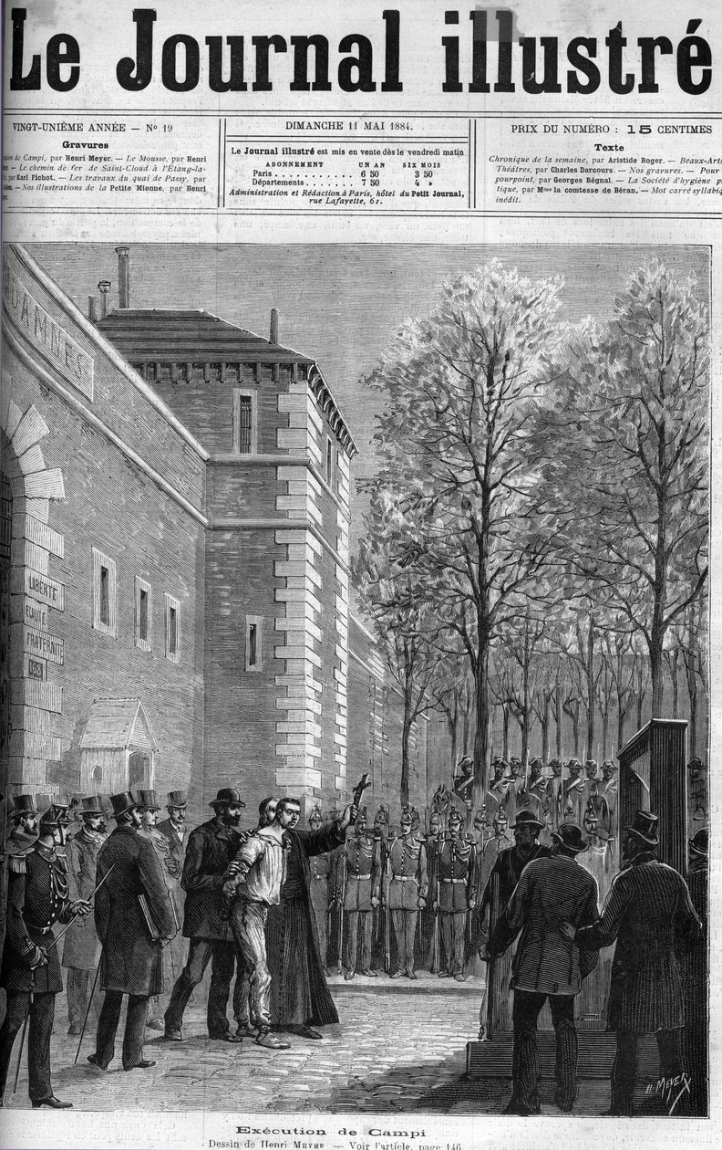 CAMPI, THE ASSASSIN OF THE RUE DU REGARD - 