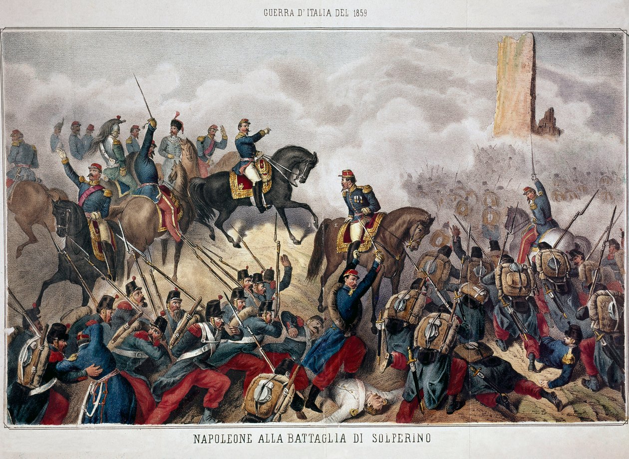Campaign of Italy: Battle of Solferino, June 24 by Unknown artist