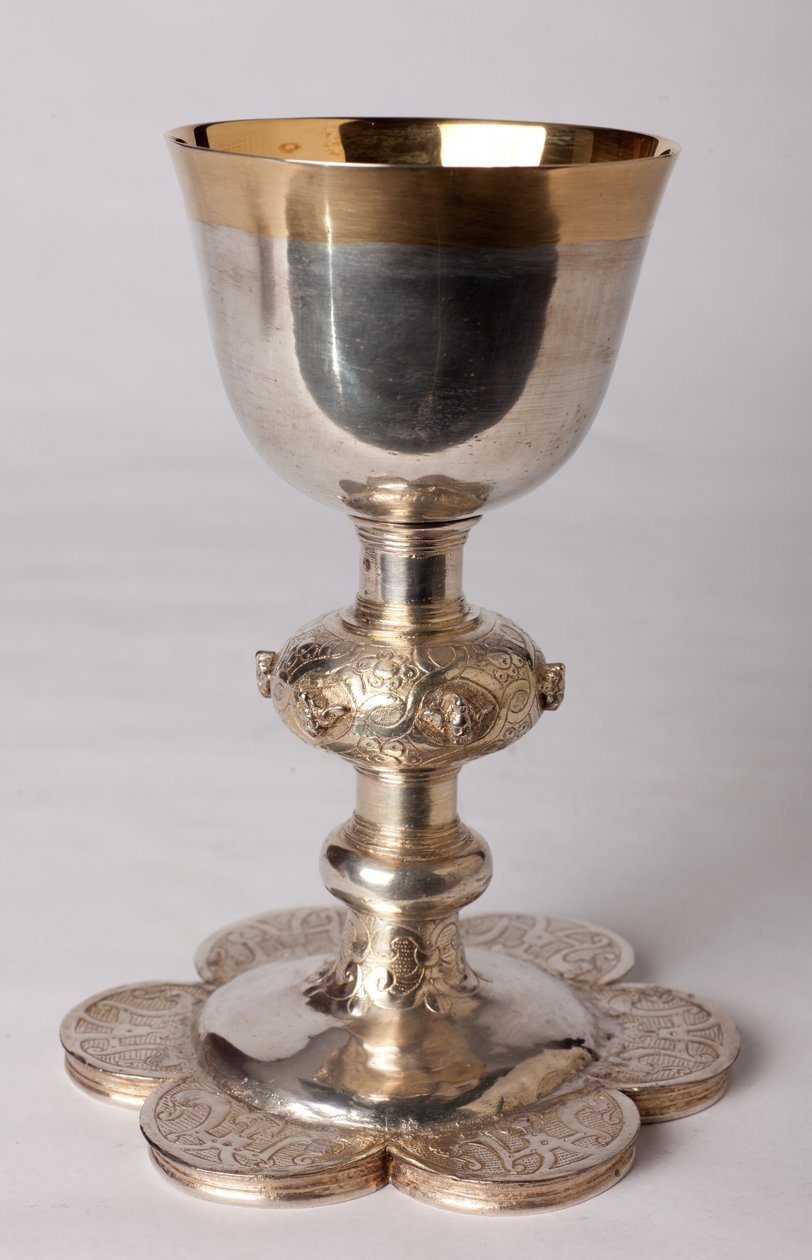 Chalice of Chaplain Georges Coquere. Metalsmithing, Gold and Silver by Unknown artist