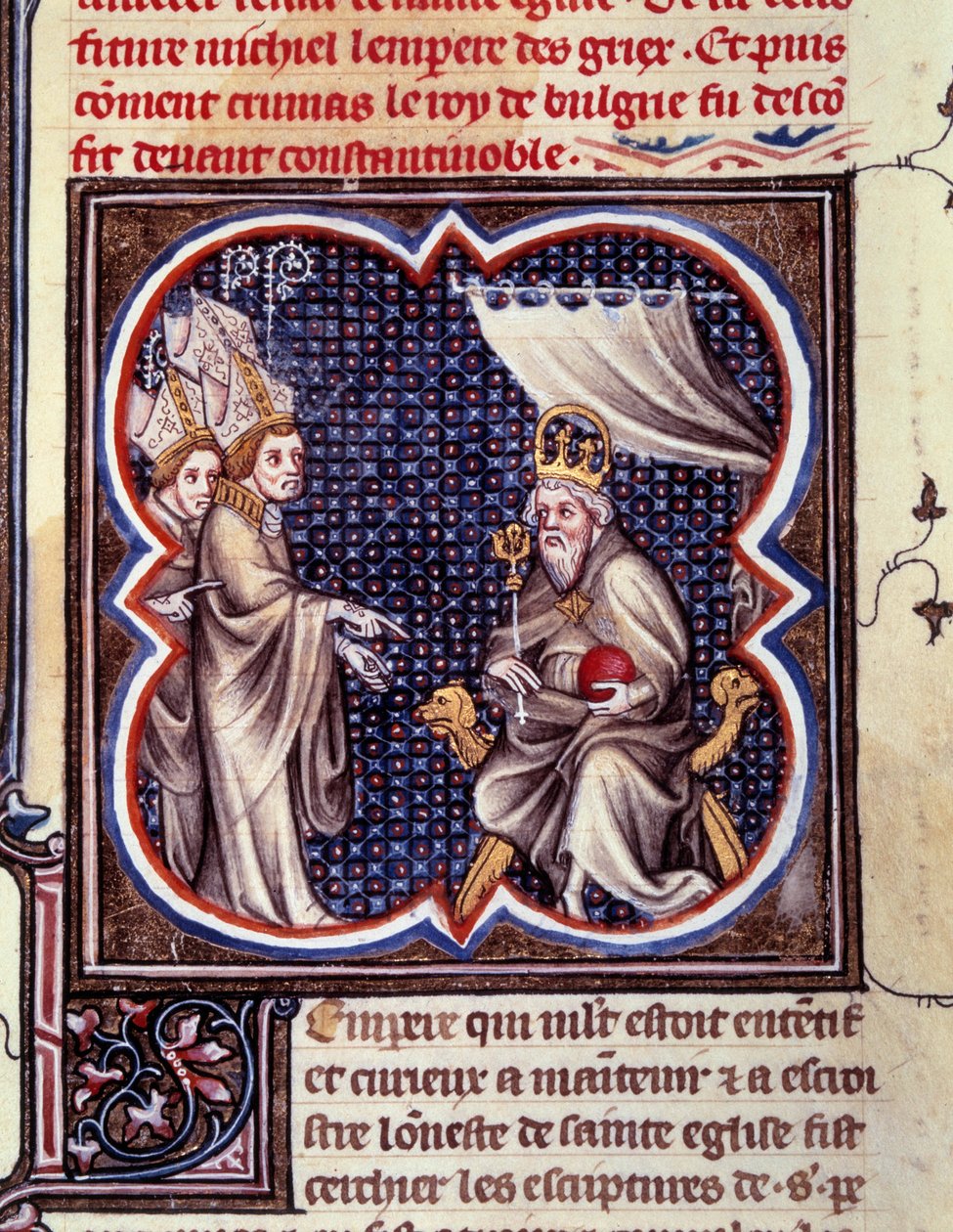 Charlemagne and the bishops by Unknown artist