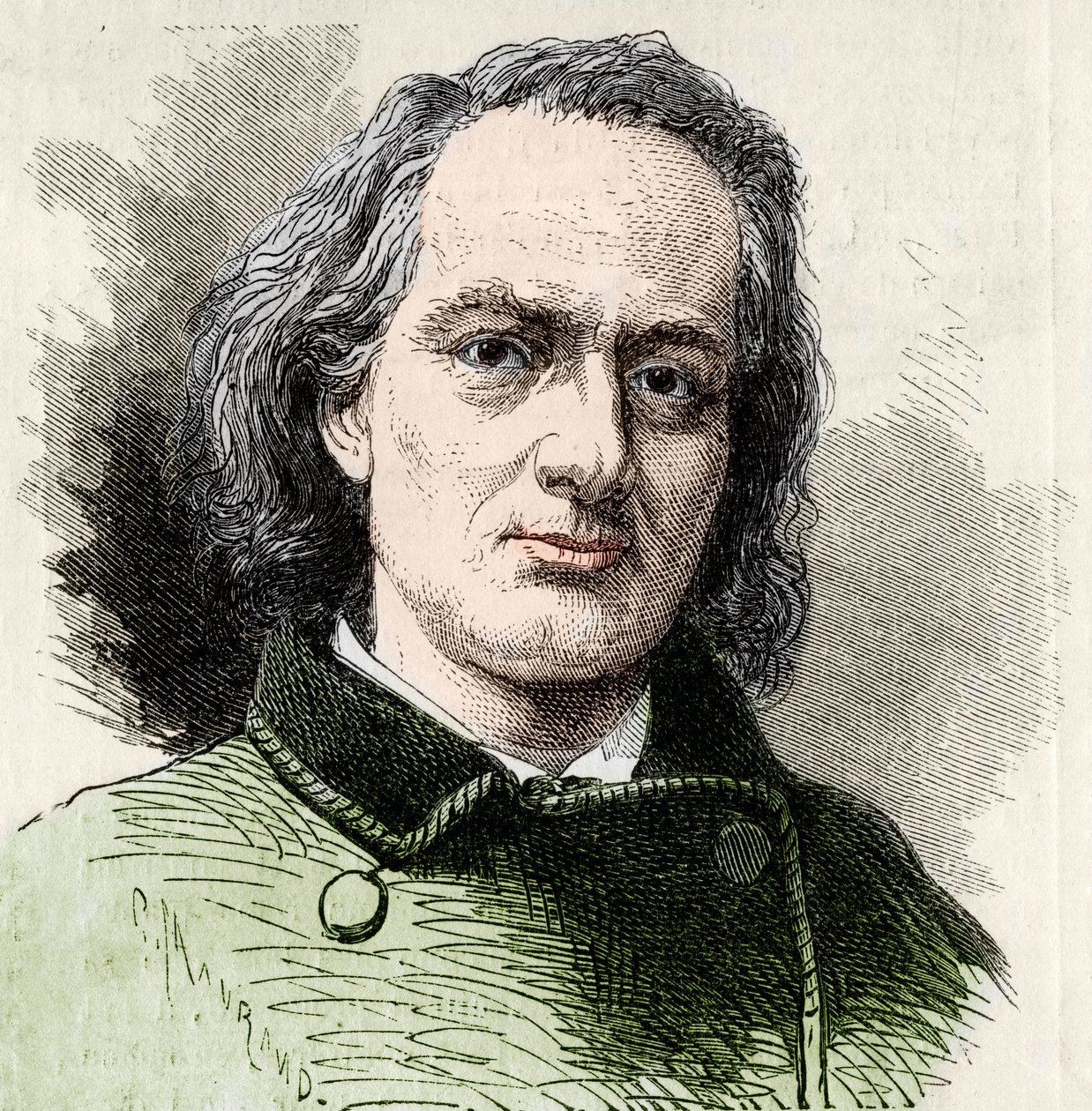 Charles Baudelaire, French writer after Carjat