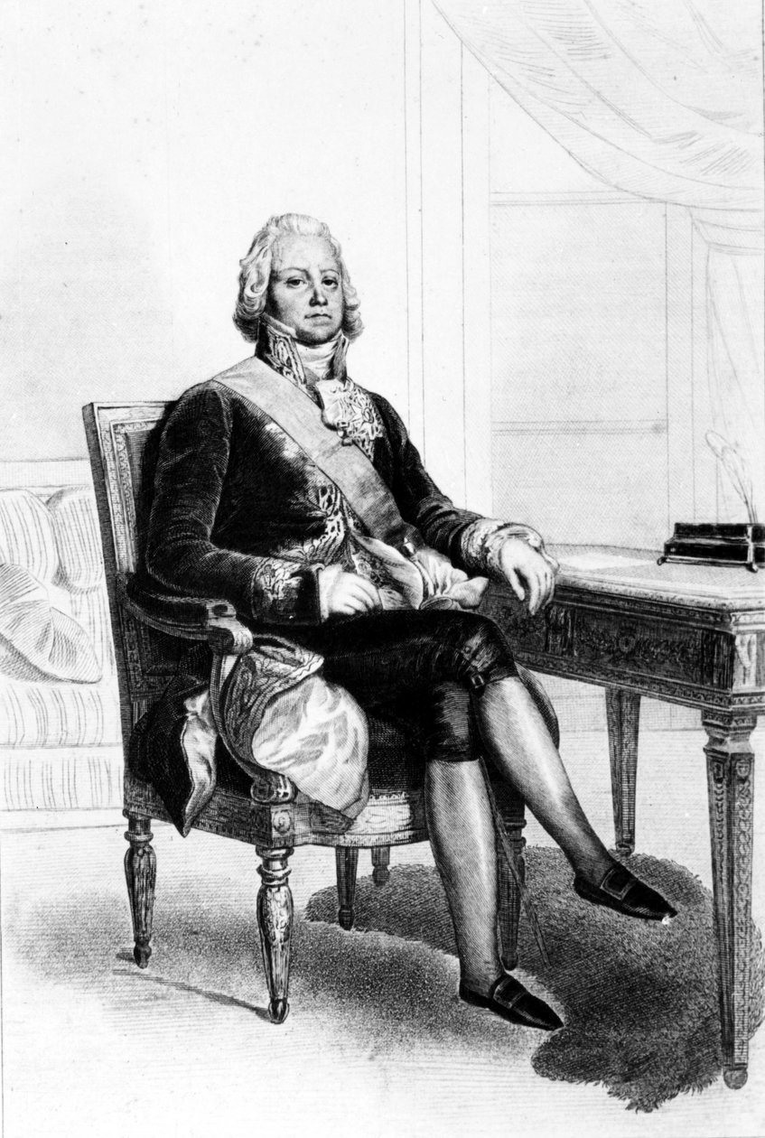 Charles Maurice de Talleyrand Perigord (1754-1838), French politician. Engraving of the 19th century. by Unknown artist