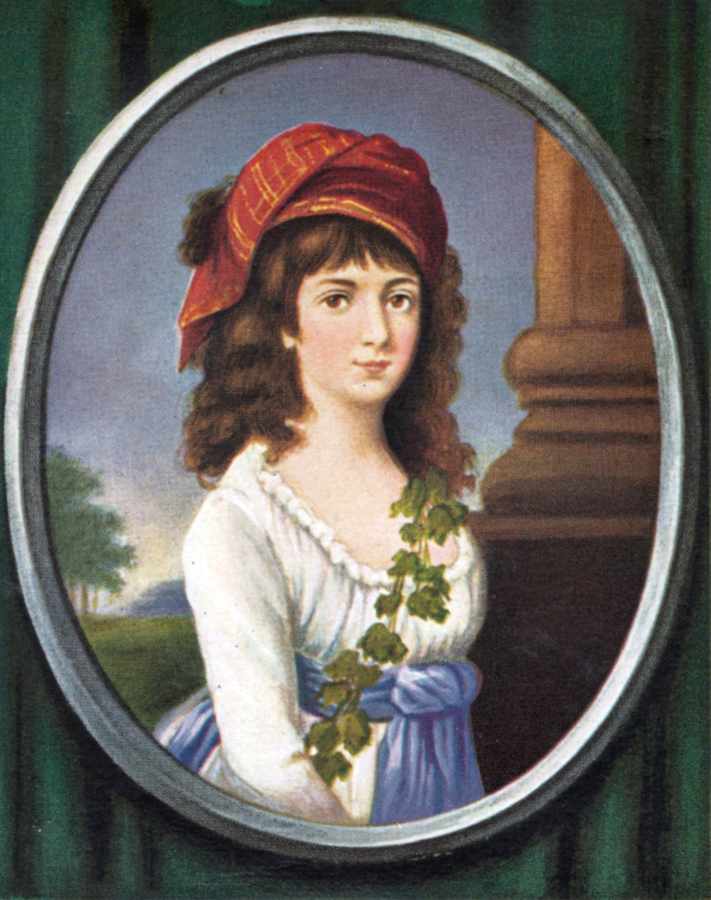 Charlotte Corday Portrait by Unknown artist