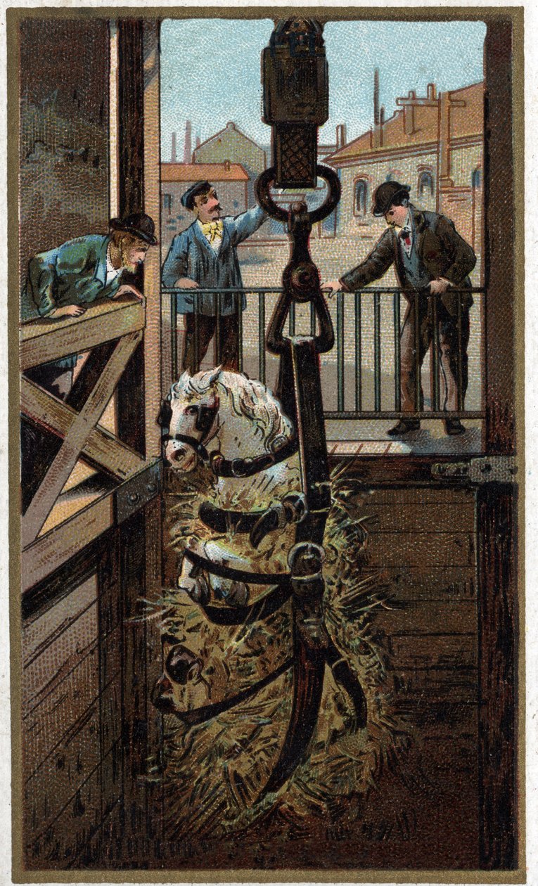 Chromolithography of the end of the 19th century by Unknown artist