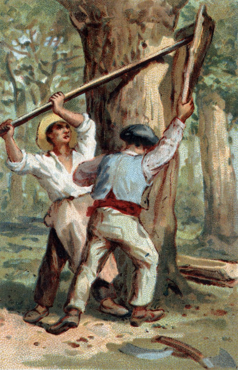 Chromolithography of the late 19th century by Unknown artist