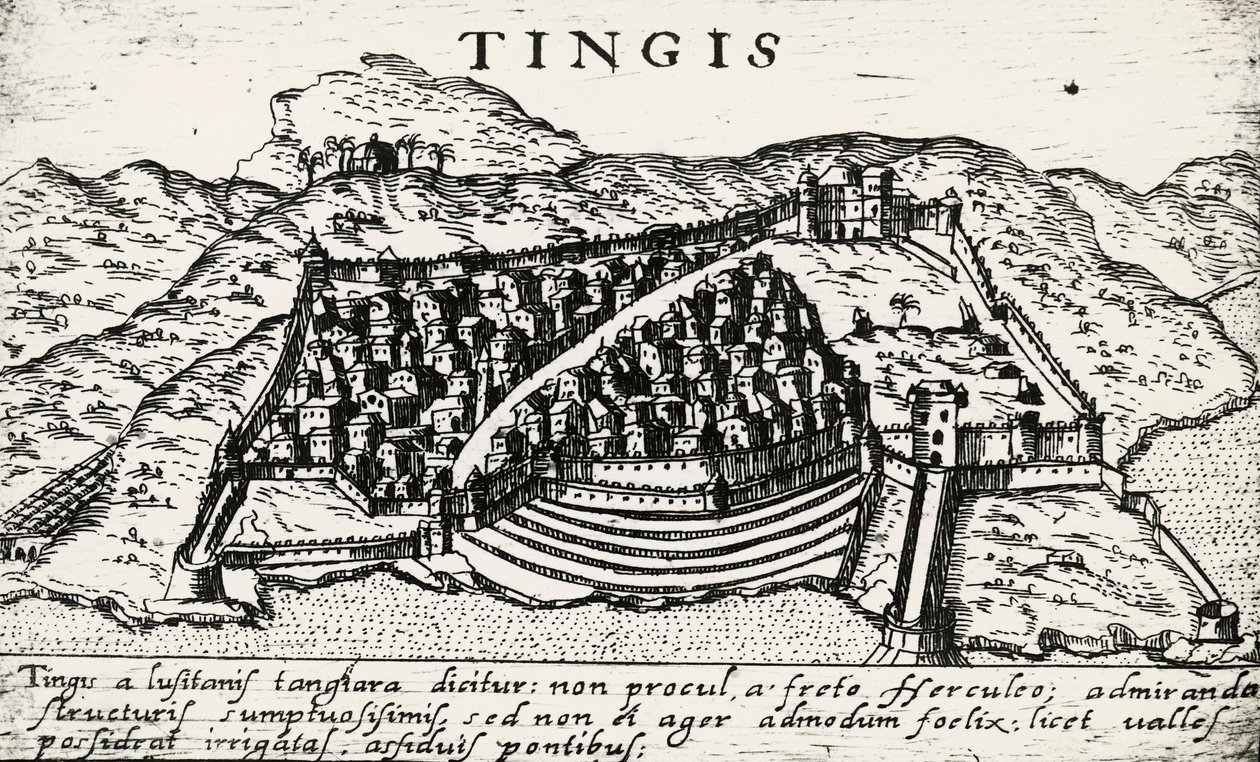 City of Tangier by Unknown artist