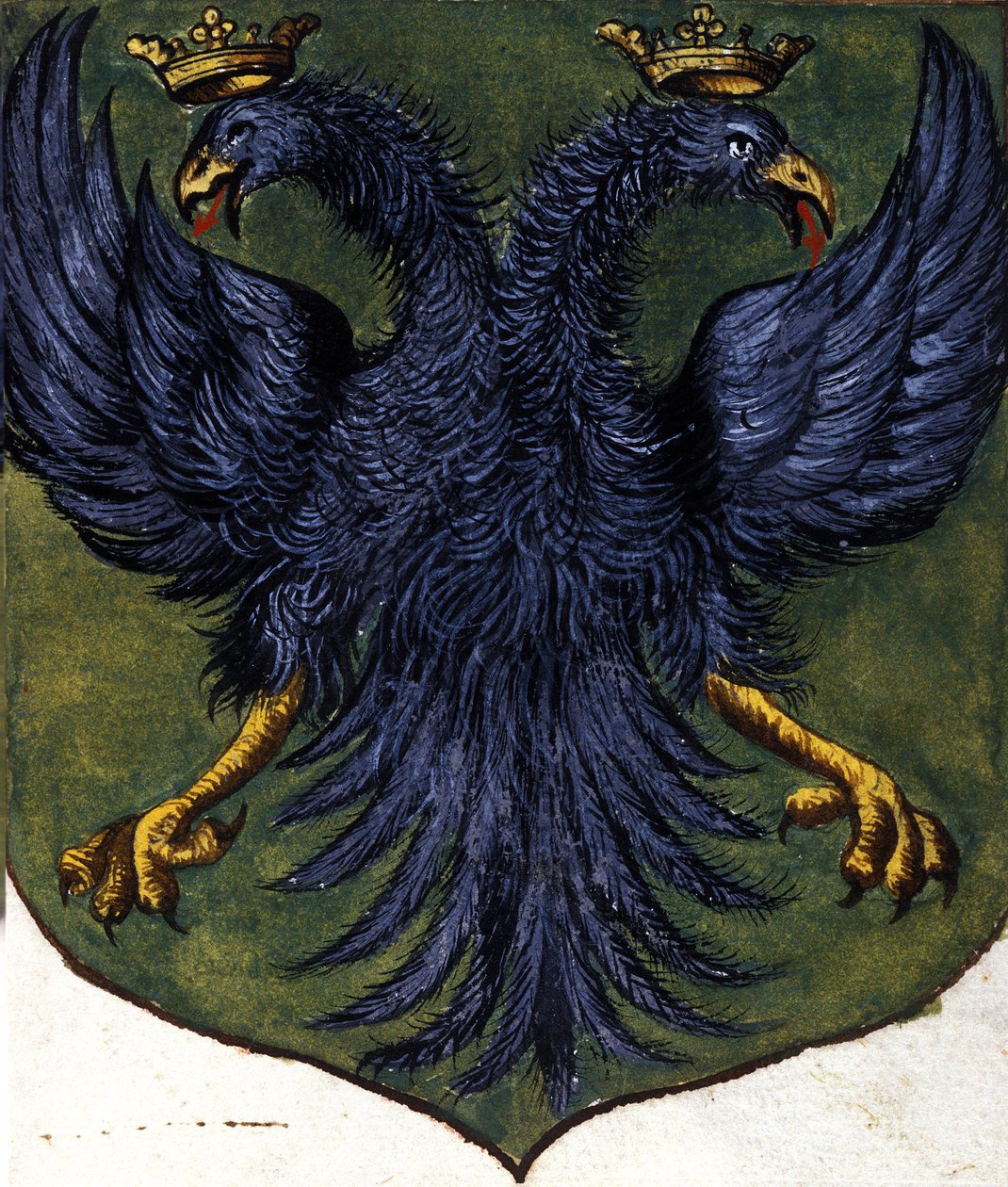 Coat of Arms of Russia Decorates the Eagle with Two Heads by Unknown artist