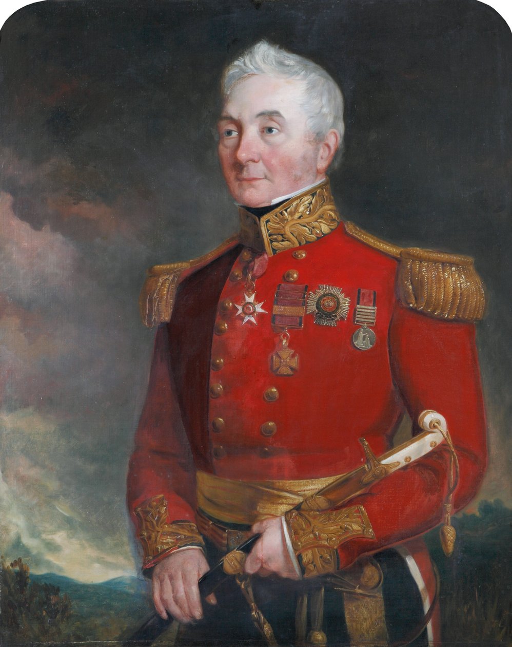 Colonel (later General) Sir James Archibald Hope (1785-1871), in general officer