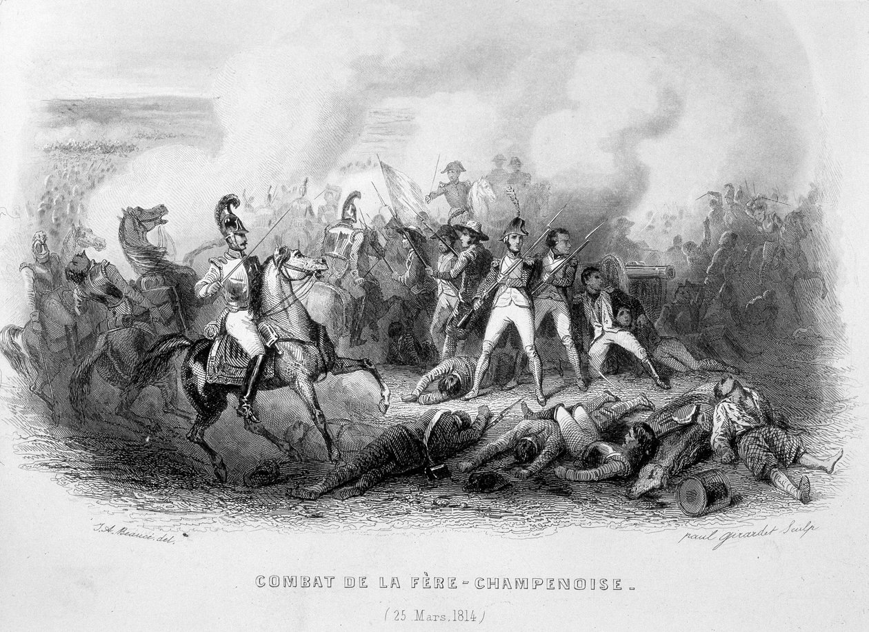Combat de la Fère-Champenoise (March 25) by Unknown artist