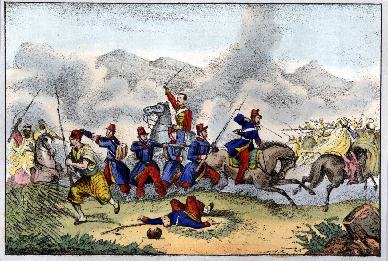 Conquest of Algeria. Taken of Constantine, October 13 by Unknown artist