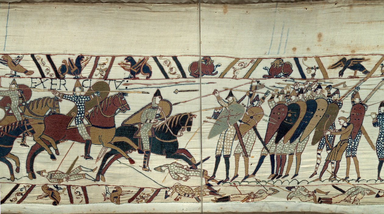 Conquest of England by William the Conqueror in 1066 (detail) by Unknown artist