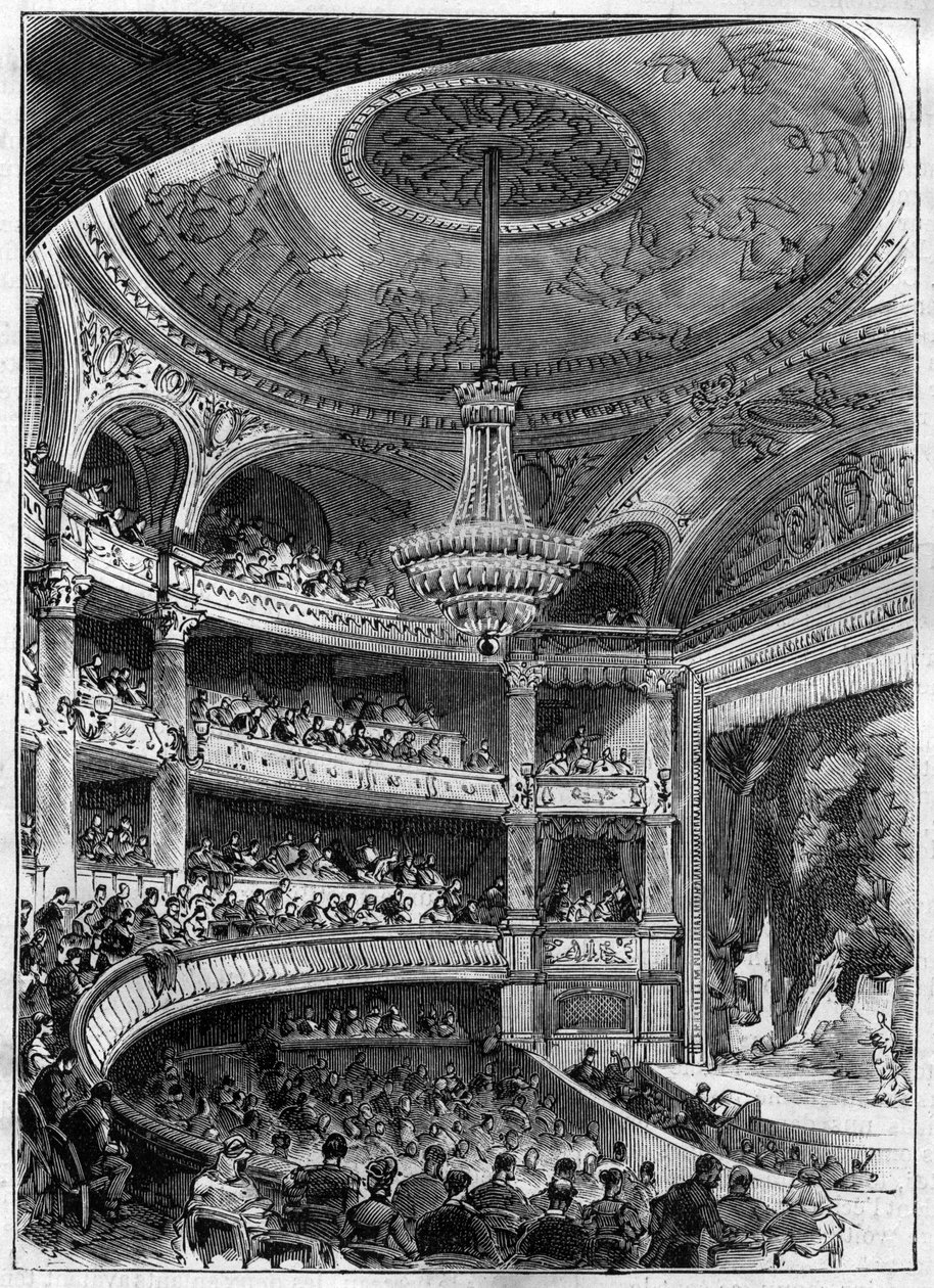 Constantine Theatre in Algeria by Unknown artist